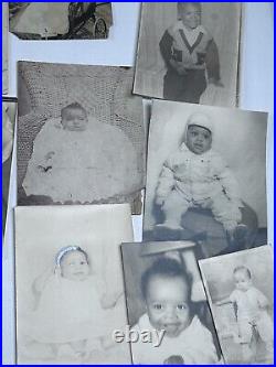 African American Black Photo Lot #1 Vintage Children