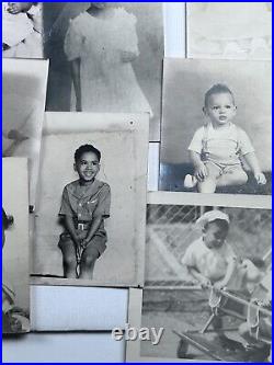 African American Black Photo Lot #1 Vintage Children