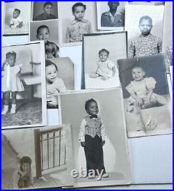 African American Black Photo Lot #1 Vintage Children