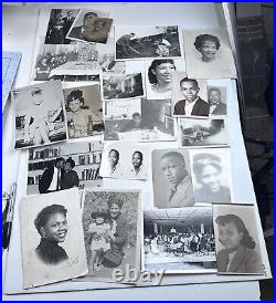 African American Black Photo Lot #2 Vintage Photos