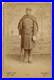 African American Buffalo Soldier 1880 Rifle Bayonet Black Cabinet Card J15361