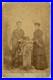 African American Cabinet Card 1880 Interracial Couple Black Female Wealthy Man