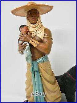 African American Figurine by Thomas Blackshear, The Protector, First Edition