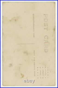 African American Man 1900 Smoking Pipe, Bottle, Outhouse RPPC Black Rural Poor