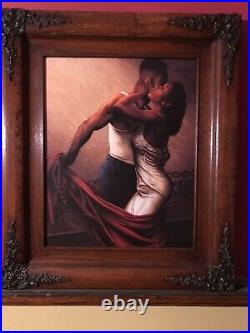 African American Man/Woman Oil Painting