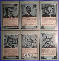 African American N. Emancipation Centennial Postcards Boxed Set (21) 1964 D1-EM