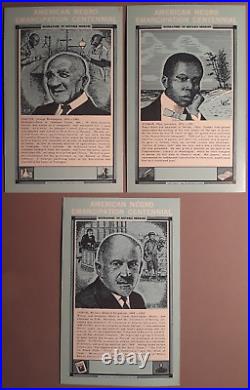 African American N. Emancipation Centennial Postcards Boxed Set (21) 1964 D1-EM