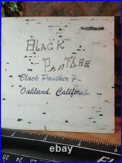 African American Photo BLACK PANTHER PARTY OAKLAND CALIFORNIA