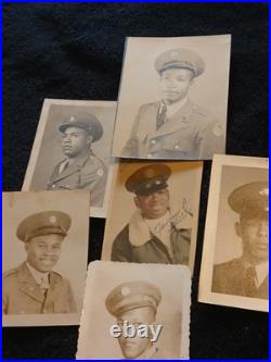 African American Photo Lot OF 107 COLORED MILITARY WW2 MOSTLY