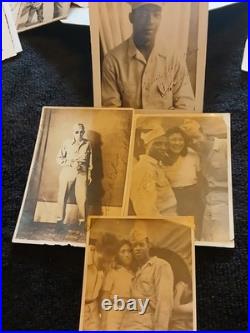African American Photo Lot OF 107 COLORED MILITARY WW2 MOSTLY