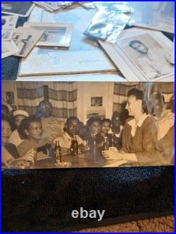African American Photo Lot OF 107 COLORED MILITARY WW2 MOSTLY