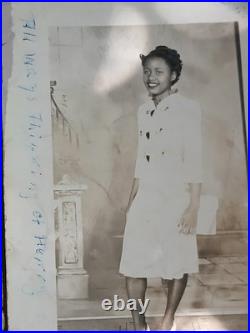 African American Photo Lot OF 6 HBCU COLLEGE STUDENTS TALLAHASSEE FLORIDA