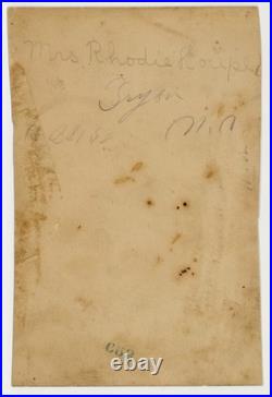 African American Servant 1880 Housemaid Uniform Black Housekeeper Photo J14657