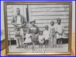 African American Sharecropper Family Photo