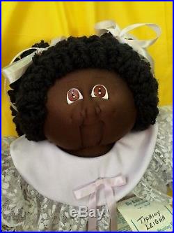 African American Soft Sculpture 25 STANDING Black Cabbage Patch Doll Rare'83