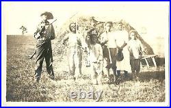 African American WORKERS FAMILY Harvest Black Americana Photograph Photo Vintage