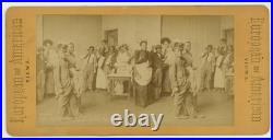 African American Wedding 1890 Black Celebration Bride Groom Ceremony Party Photo African American Wedding 1890 Black Celebration Bride Groom Ceremony Party Photo