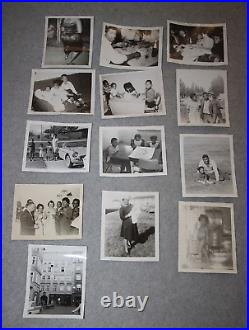 African American Woman Children Photograph B&W Vintage Men Women