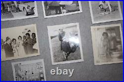 African American Woman Children Photograph B&W Vintage Men Women