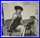 African American Woman Lingerie 1940 Sex Worker Atop Table Prostitute Photo