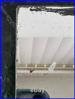 African American Woman with Phone Reversible Vanity Hand Mirror Black Americana