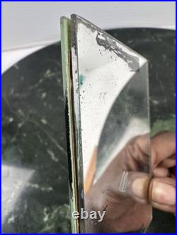 African American Woman with Phone Reversible Vanity Hand Mirror Black Americana