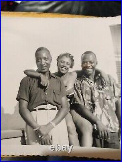 African American photo album 7 photosTexas family on vacation Los Angeles Cal