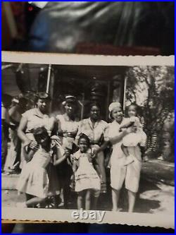 African American photo album 7 photosTexas family on vacation Los Angeles Cal