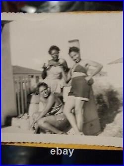 African American photo album 7 photosTexas family on vacation Los Angeles Cal