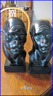 African Americans Heads By Fred Press