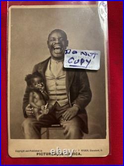 African-american Man & Child Sucking Thumb. 1870 J. F. Ryder Picturesque Africa