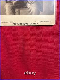 African-american Man & Child Sucking Thumb. 1870 J. F. Ryder Picturesque Africa