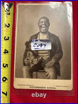 African-american Man & Child Sucking Thumb. 1870 J. F. Ryder Picturesque Africa