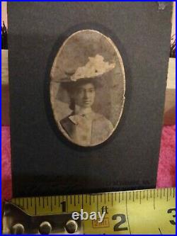African american cabnet card 1890s from Lynchburg VA