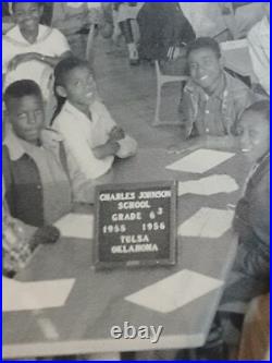 African american school Rare 1955 Charles Johnson School Tulsa Oklahoma