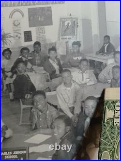 African american school Rare 1955 Charles Johnson School Tulsa Oklahoma
