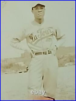 African american school Rare Colored Baseball Player