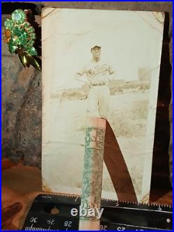 African american school Rare Colored Baseball Player