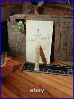 African american school Rare Colored Baseball Player