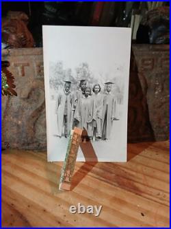 African american school Rare Colored Student Graduation Class Texas