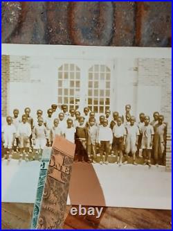 African american school Rare Colored Students Class