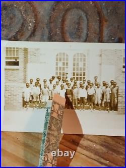 African american school Rare Colored Students Class