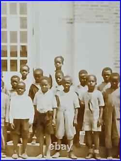 African american school Rare Colored Students Class