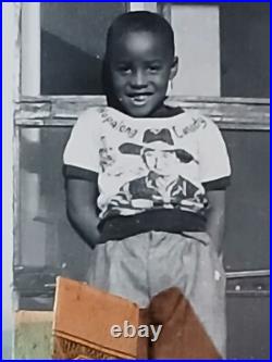 African american school Rare Colored kid hopalong