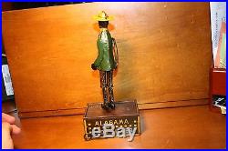 Alabama Black Americana Tin Toy Wind Up Clockwork Tombo Jig Dancer cir. 1910