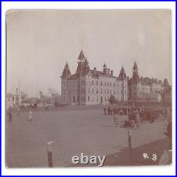 Albumen Photograph of Baseball Game at Baylor University 1890s Waco Texas Main