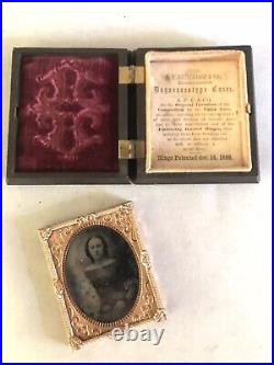 Ambrotype photos in union cases