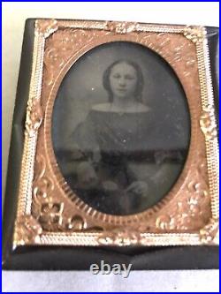 Ambrotype photos in union cases