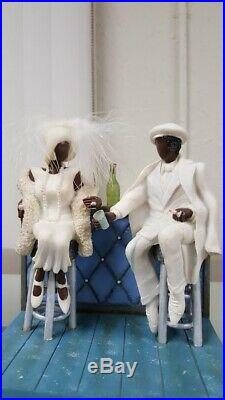 Annie Lee Figurine White Tie Only Scene One/African American Art/Black Americana