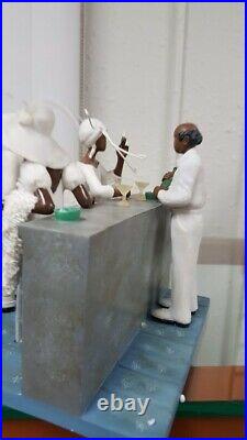 Annie Lee Figurine White Tie Only Scene Two/African American Art/Black Americana